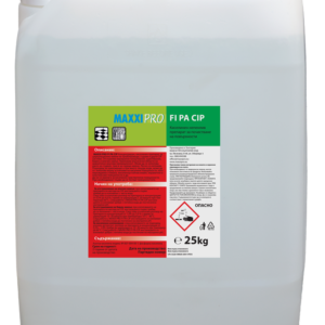 Supporting intensive cleaning of pipelines, tanks and food processing equipment before disinfection.